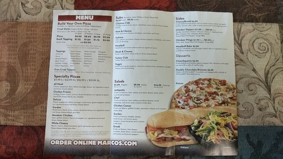 Marco's Pizza Photo Menu 6
