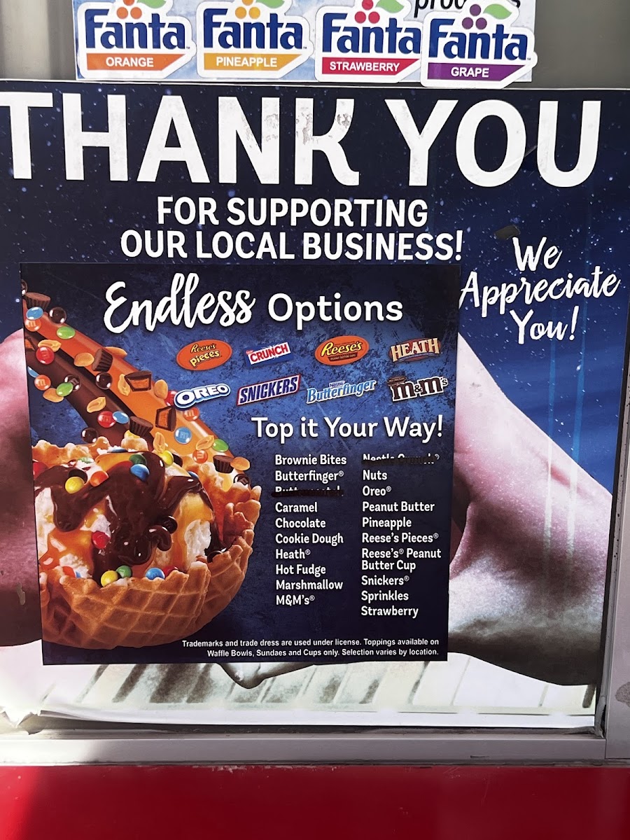 Bruster's Real Ice Cream Photo Menu 3