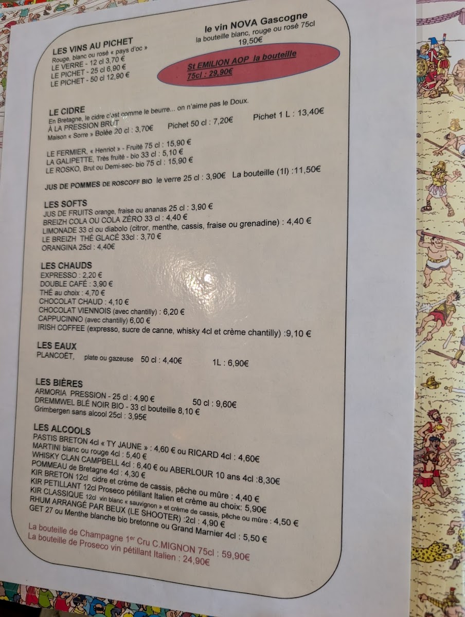La Creperie Photo Menu 1