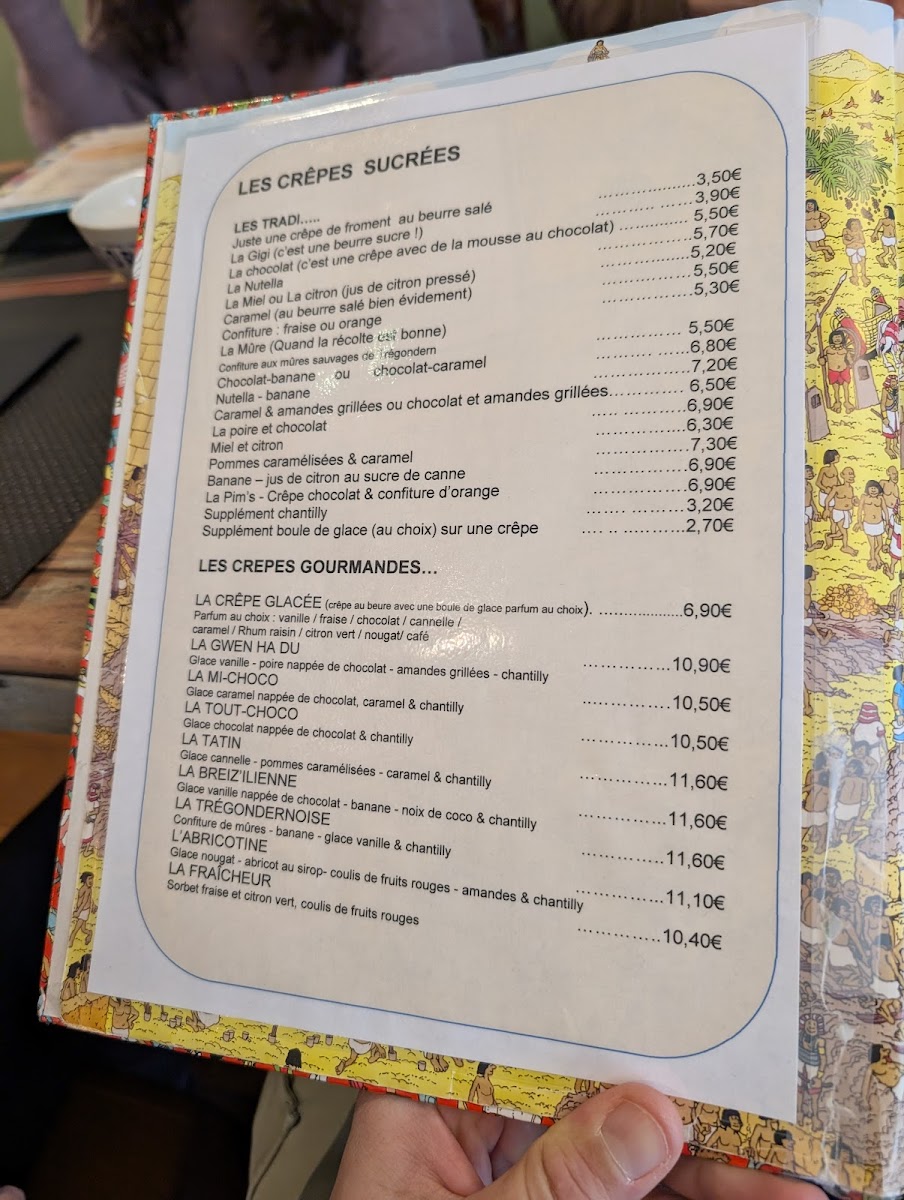 La Creperie Photo Menu 3