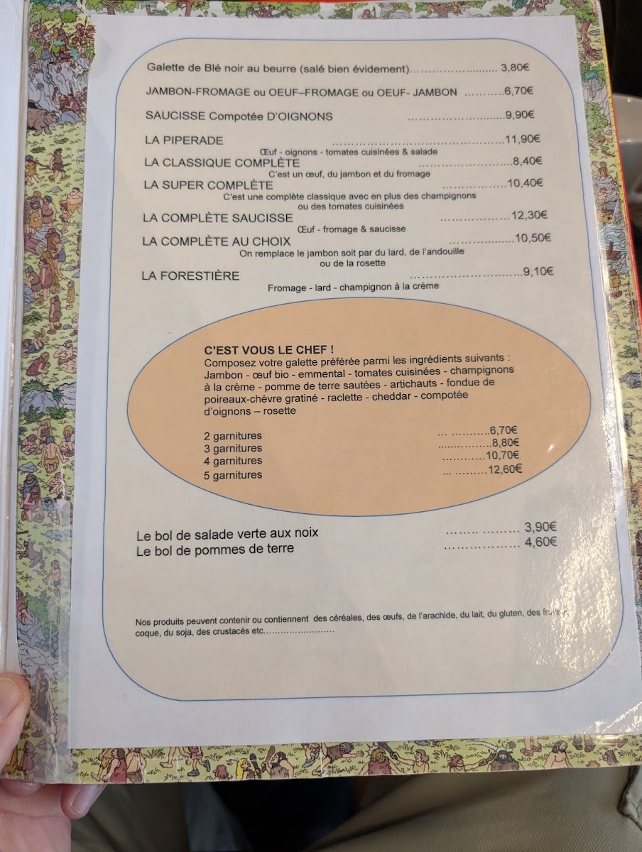 La Creperie Photo Menu 4