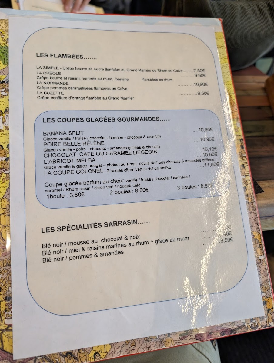 La Creperie Photo Menu 5