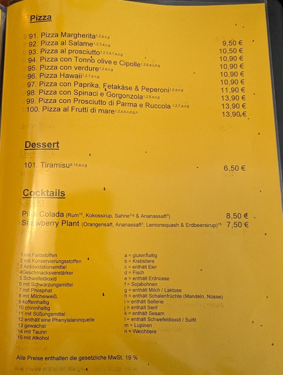 Piccolo Photo Menu 1