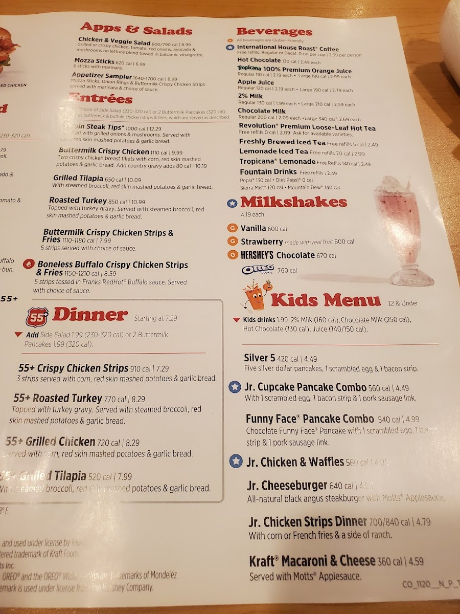 IHOP Photo Menu 2