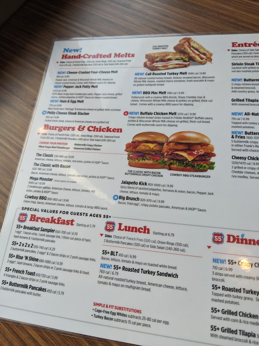 IHOP Photo Menu 4