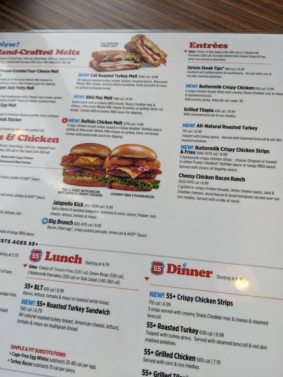 IHOP Photo Menu 6