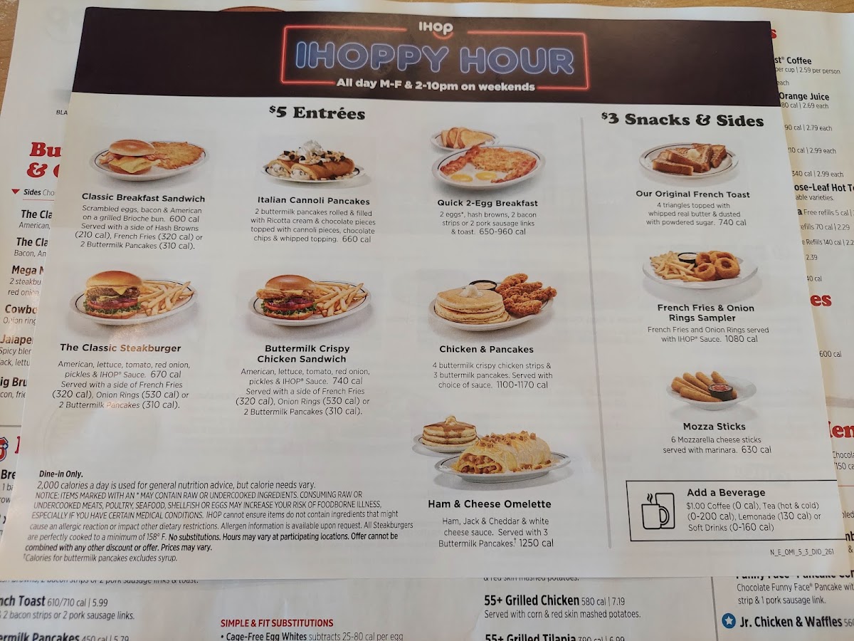 IHOP Photo Menu 8