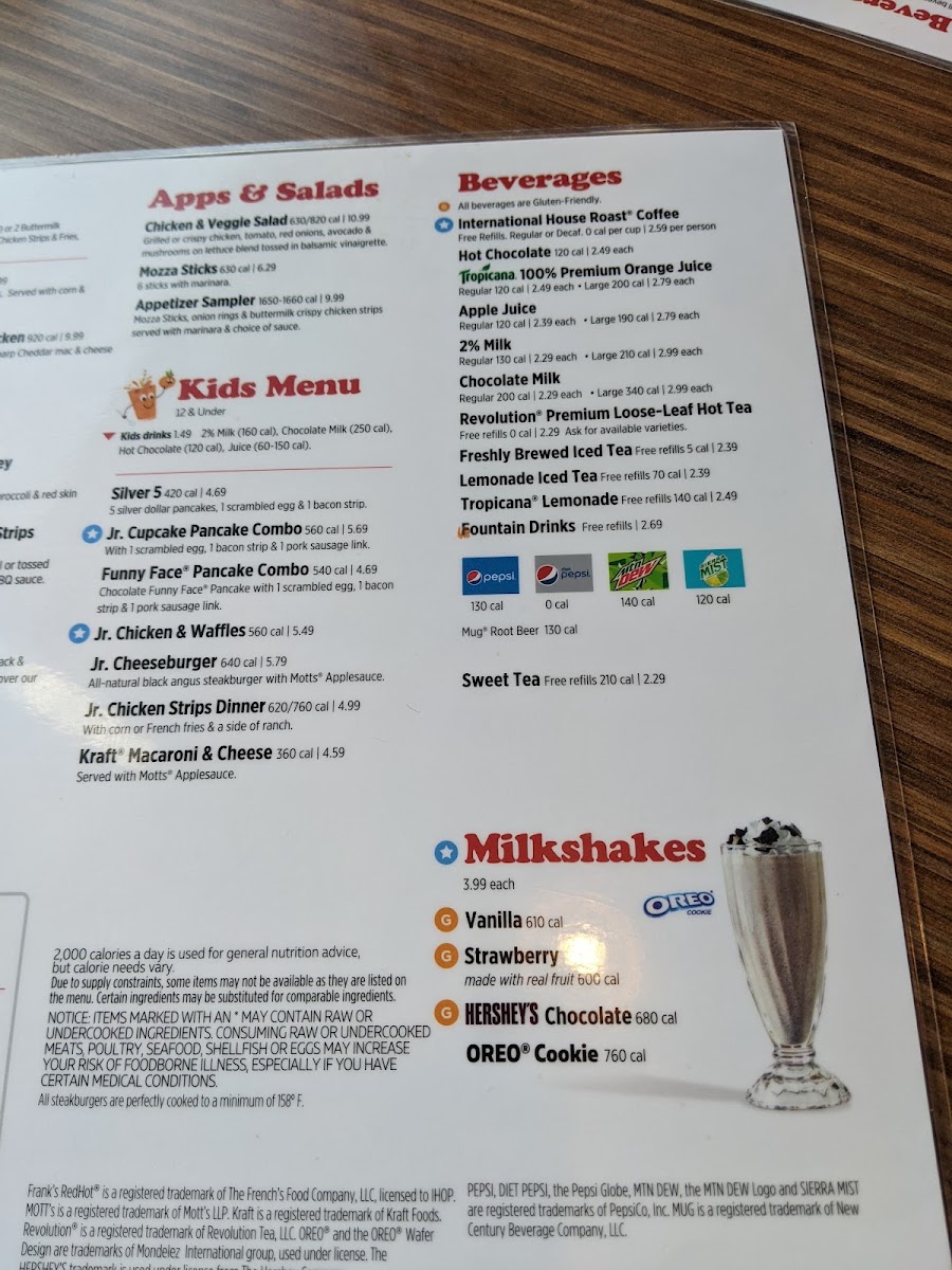 IHOP Photo Menu 9