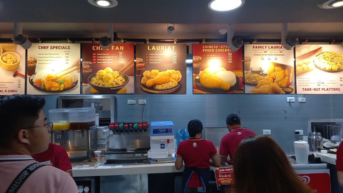 Chowking Photo Menu 1