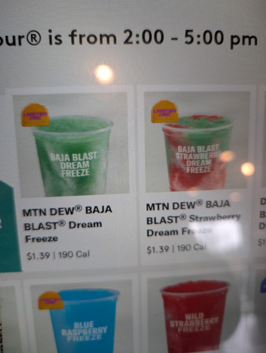 Taco Bell Photo Menu 3