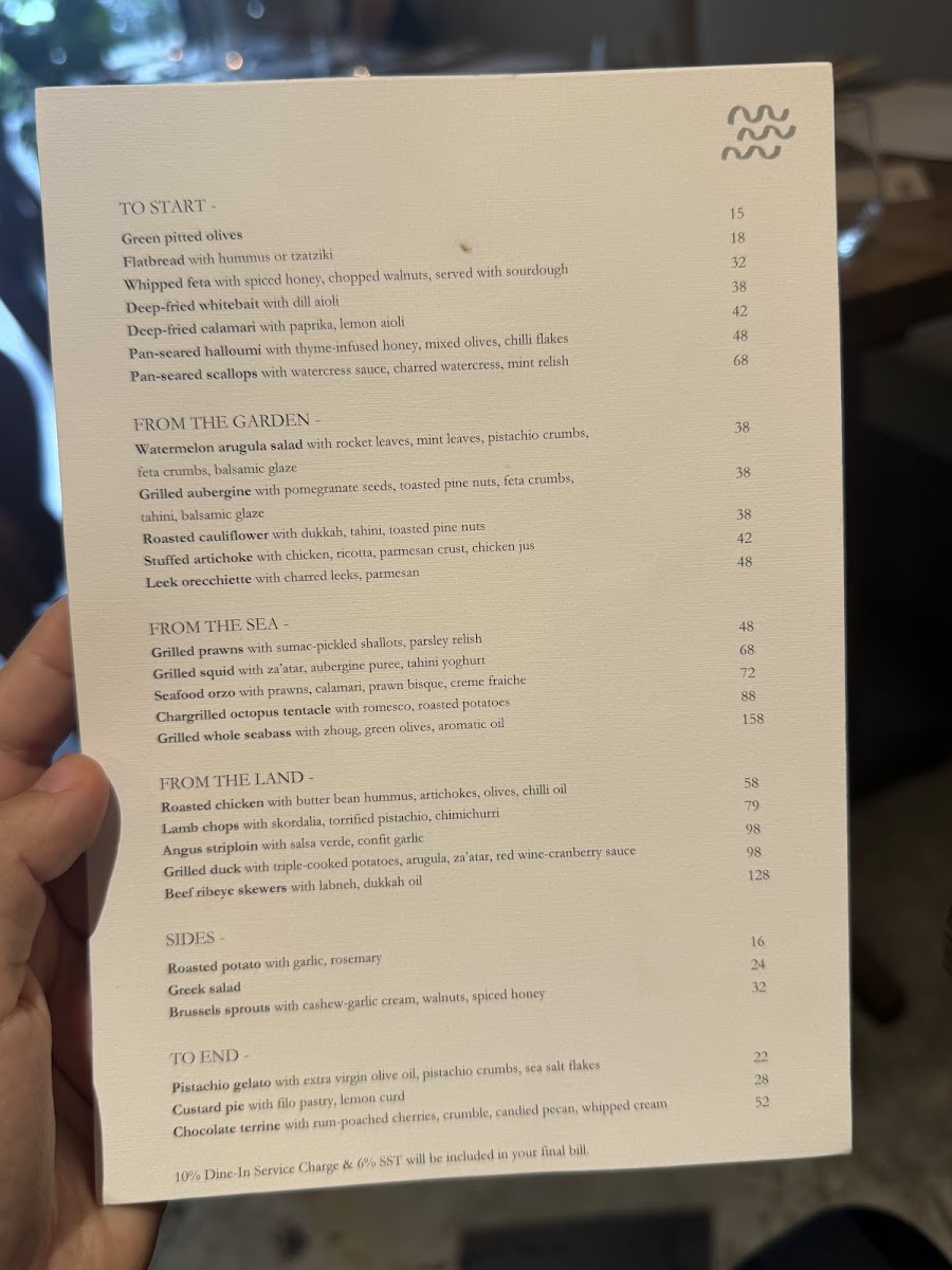Olea Photo Menu 3