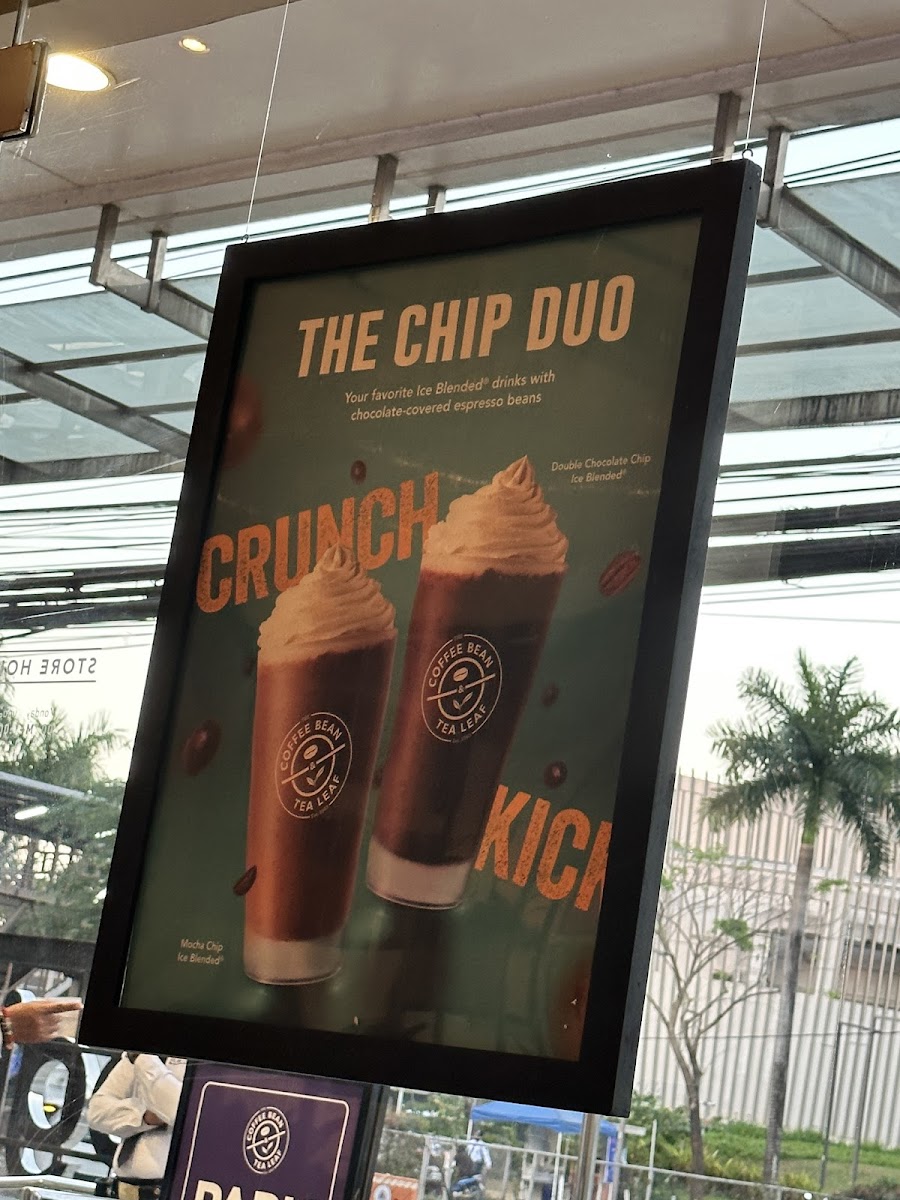 The Coffee Bean & Tea Leaf Photo Menu 1