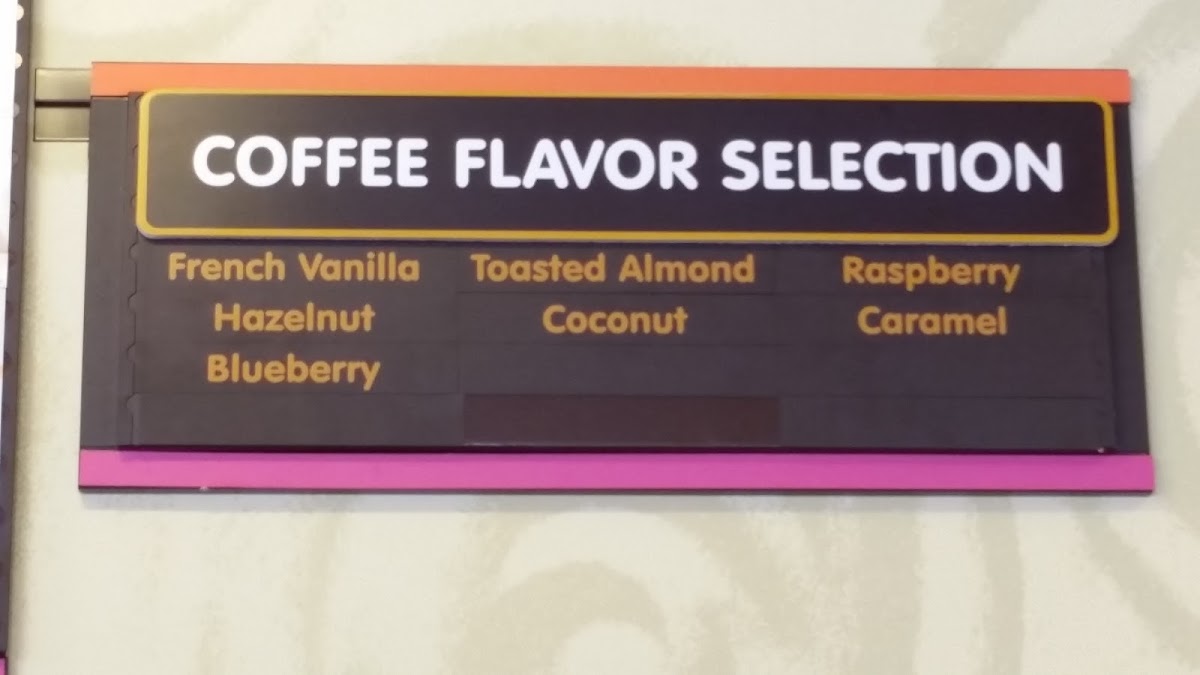 Dunkin' Photo Menu 2