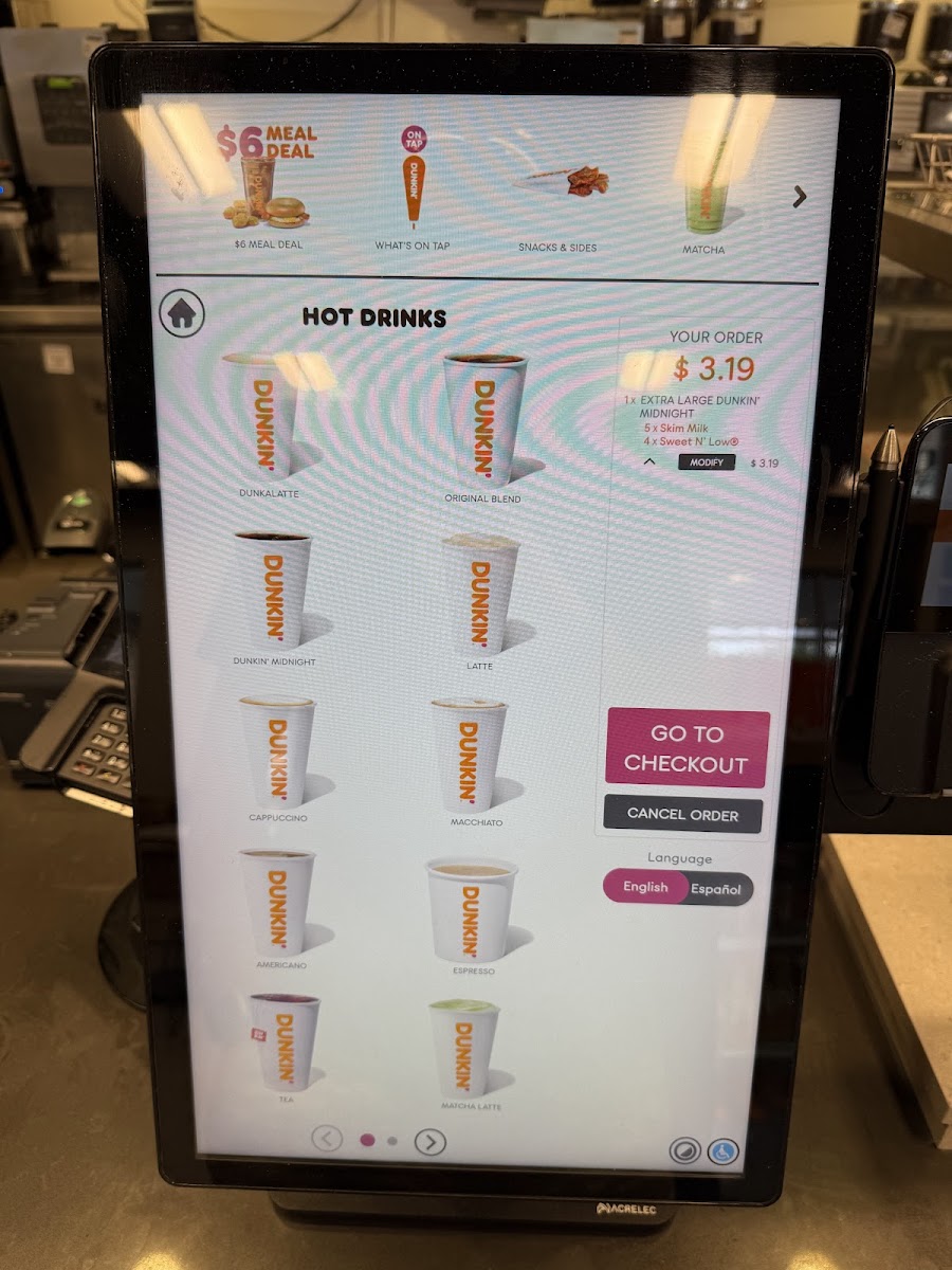 Dunkin' Photo Menu 3