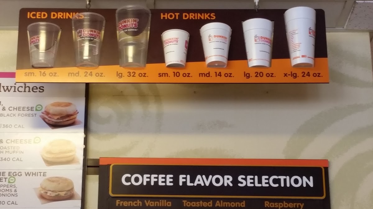 Dunkin' Photo Menu 4