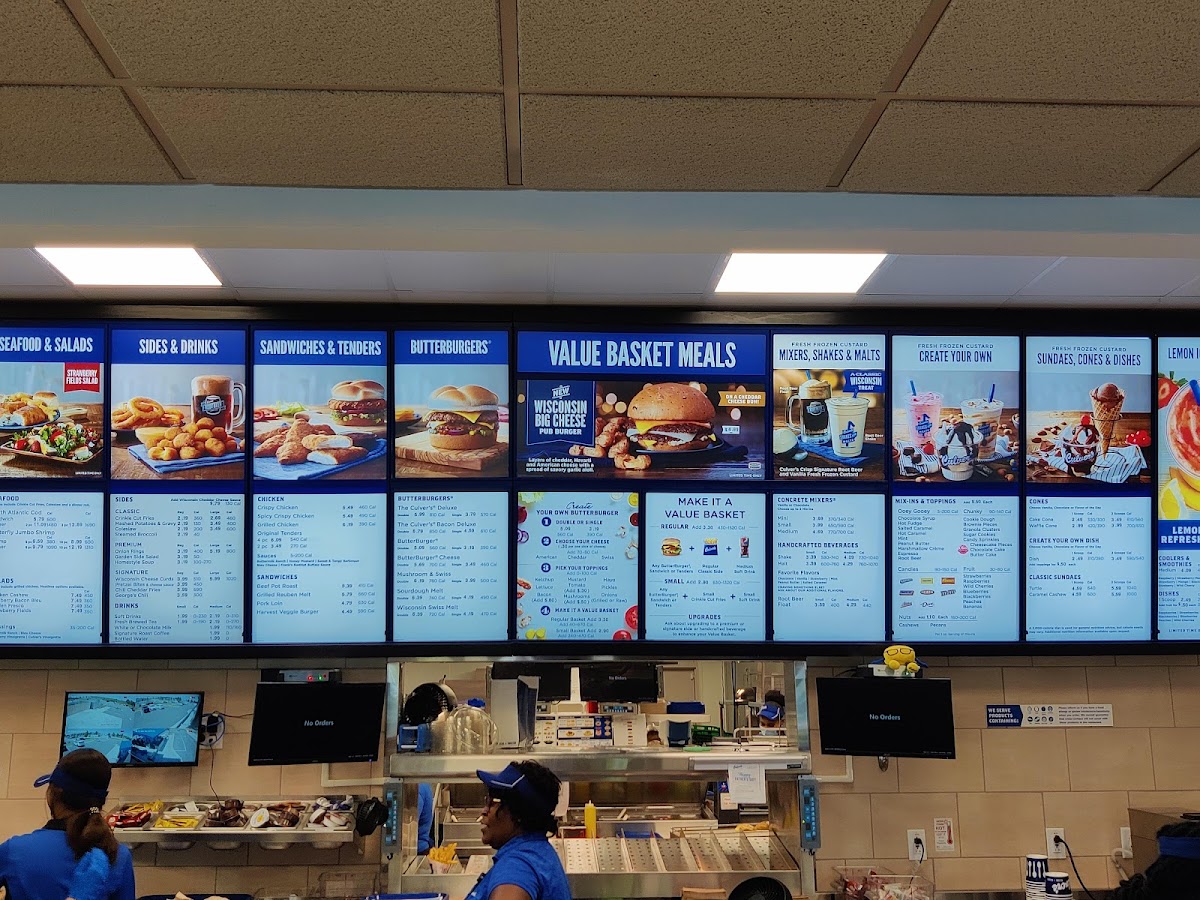 Culver’s Photo Menu 9