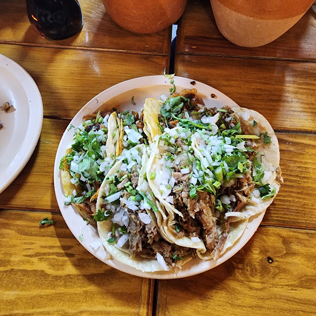 Tacos Al Pastor Y Bistec