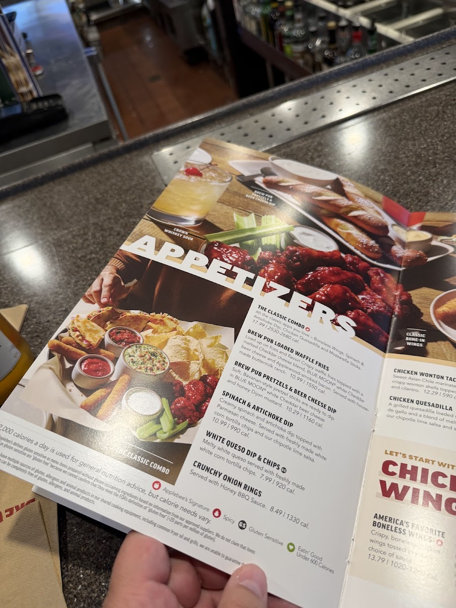 Applebee's Grill + Bar Photo Menu 10