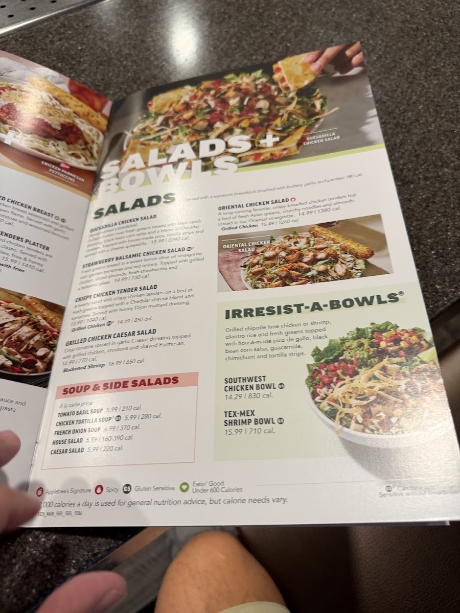 Applebee's Grill + Bar Photo Menu 5