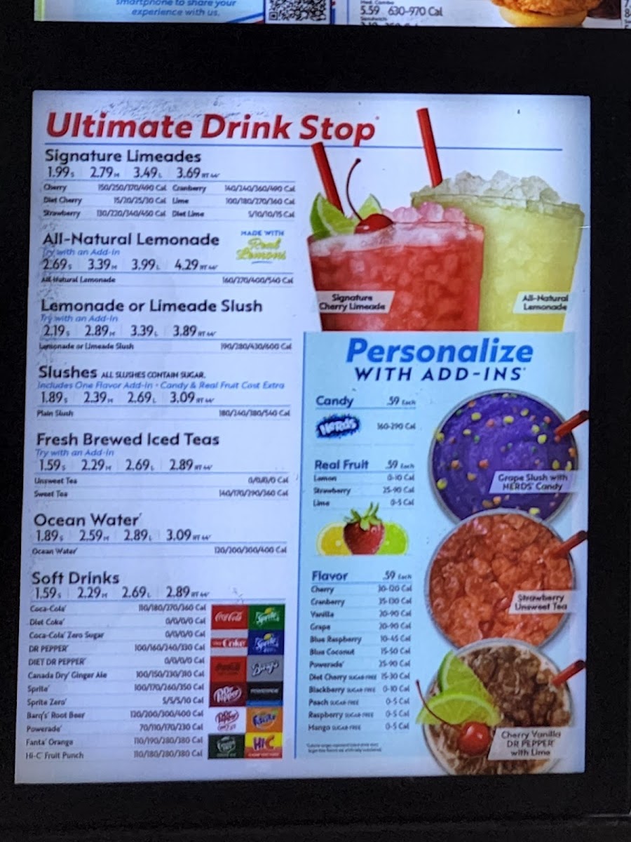 Sonic Drive-In Photo Menu 6