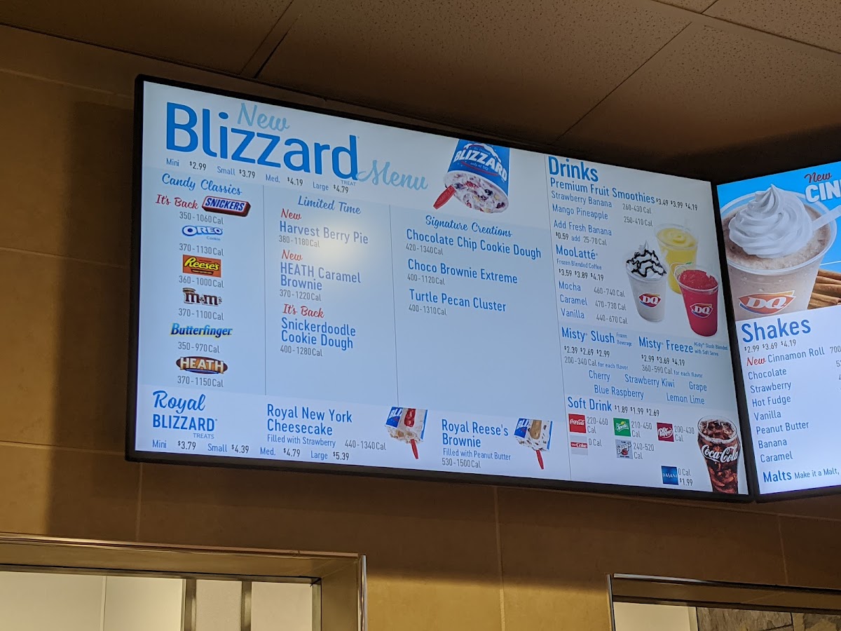 Dairy Queen Grill & Chill Photo Menu 1