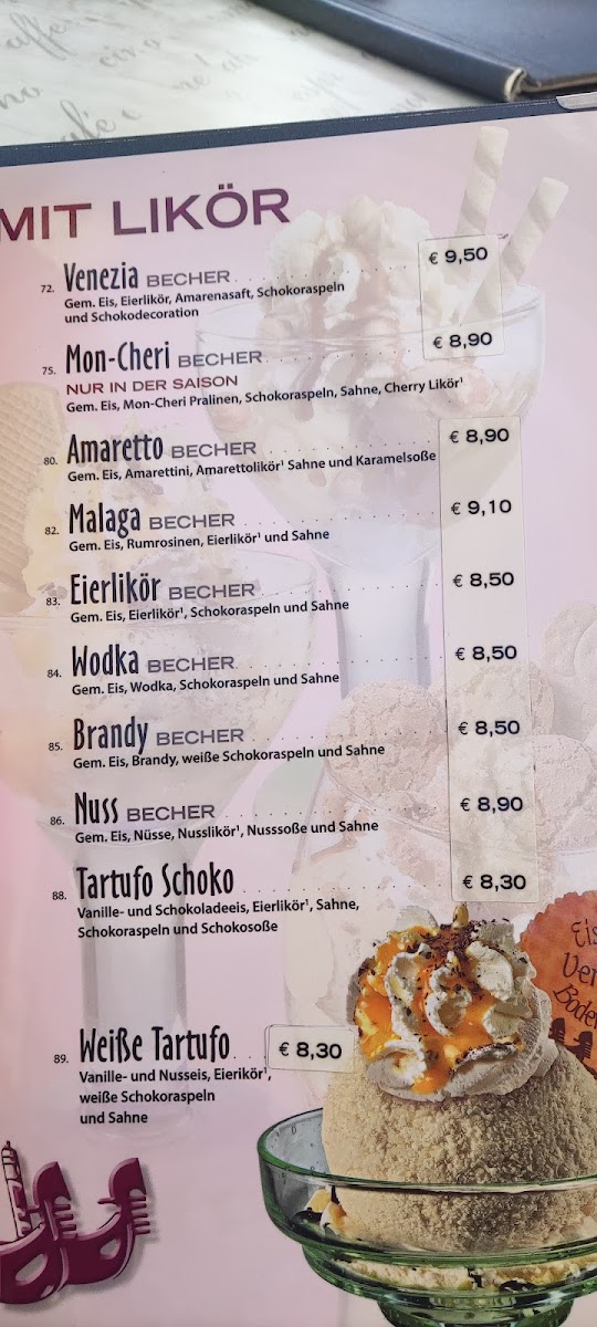 Eiscafé Venezia Photo Menu 10