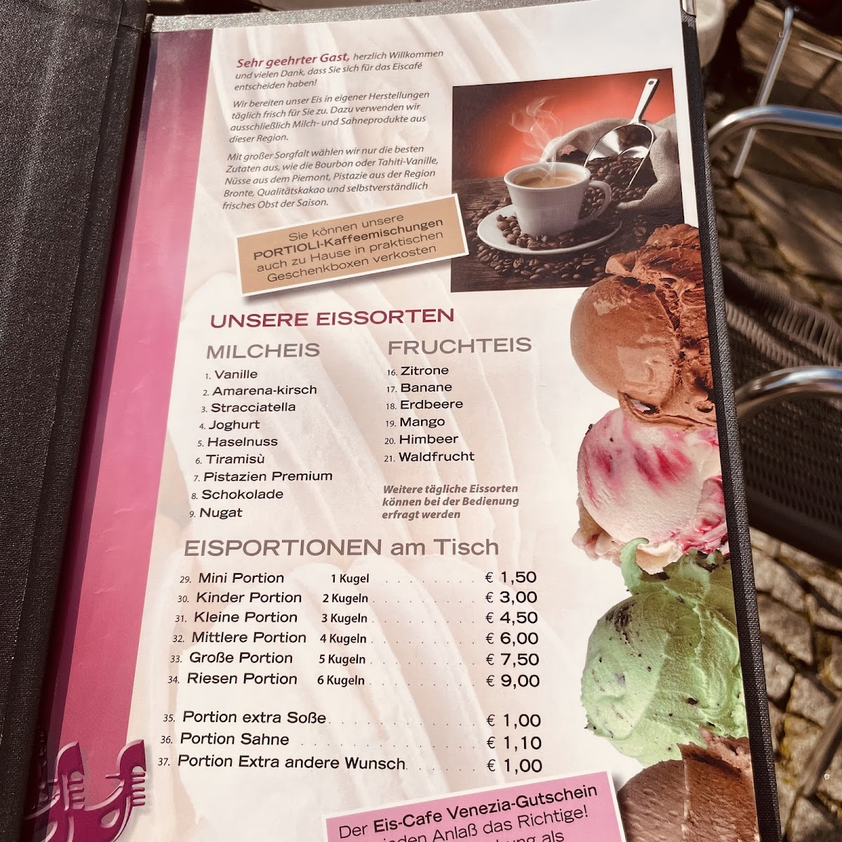 Eiscafé Venezia Photo Menu 6