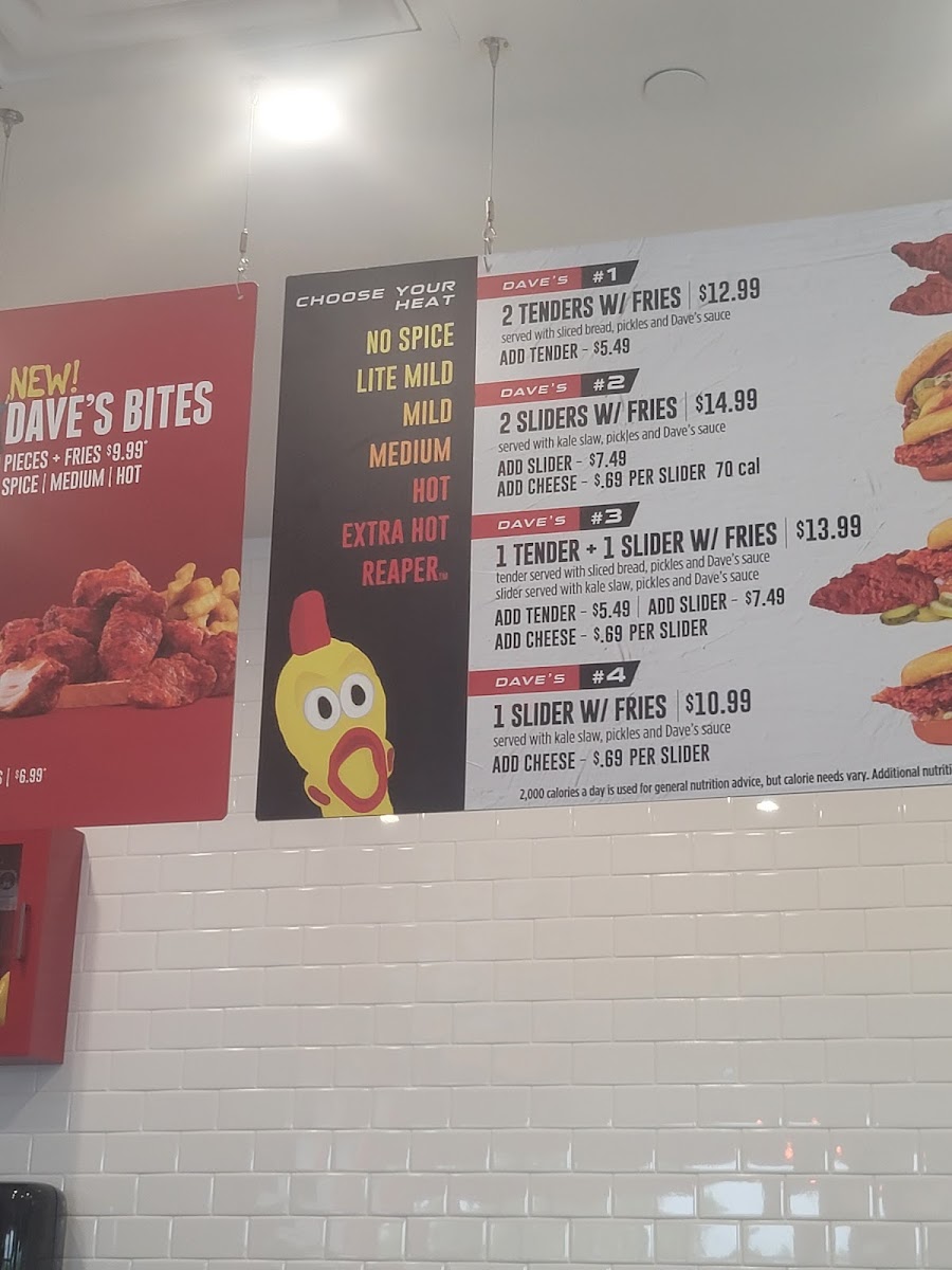 Dave's Hot Chicken Photo Menu 10