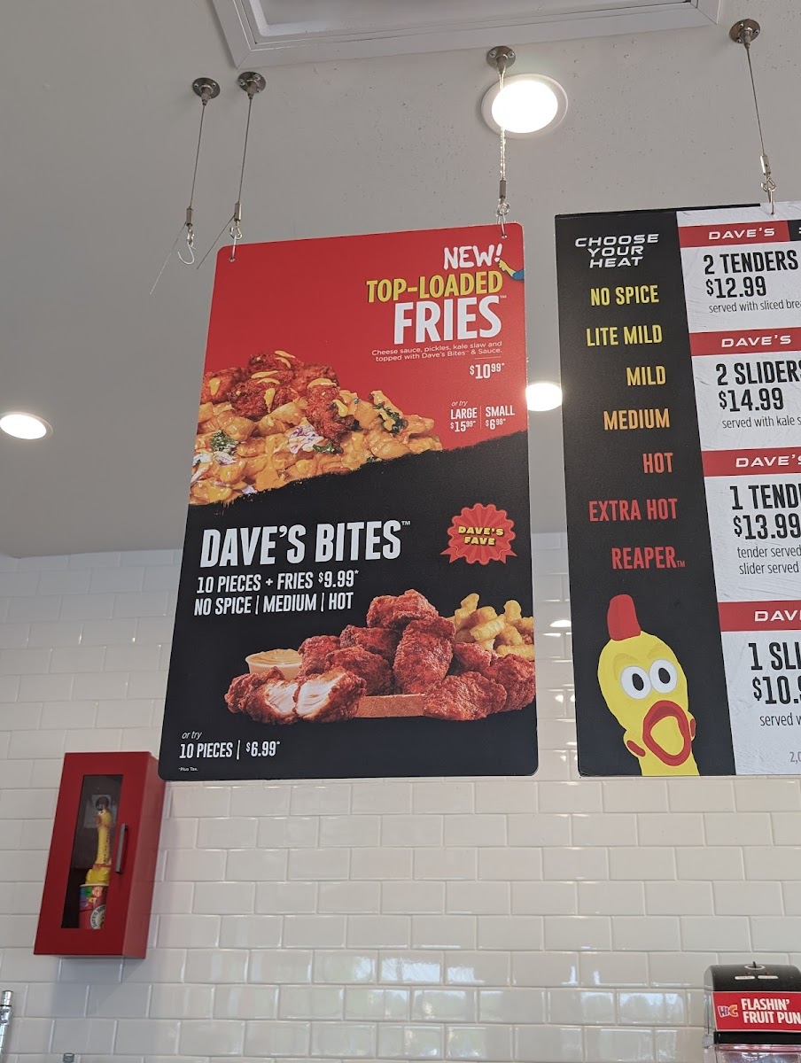 Dave's Hot Chicken Photo Menu 4