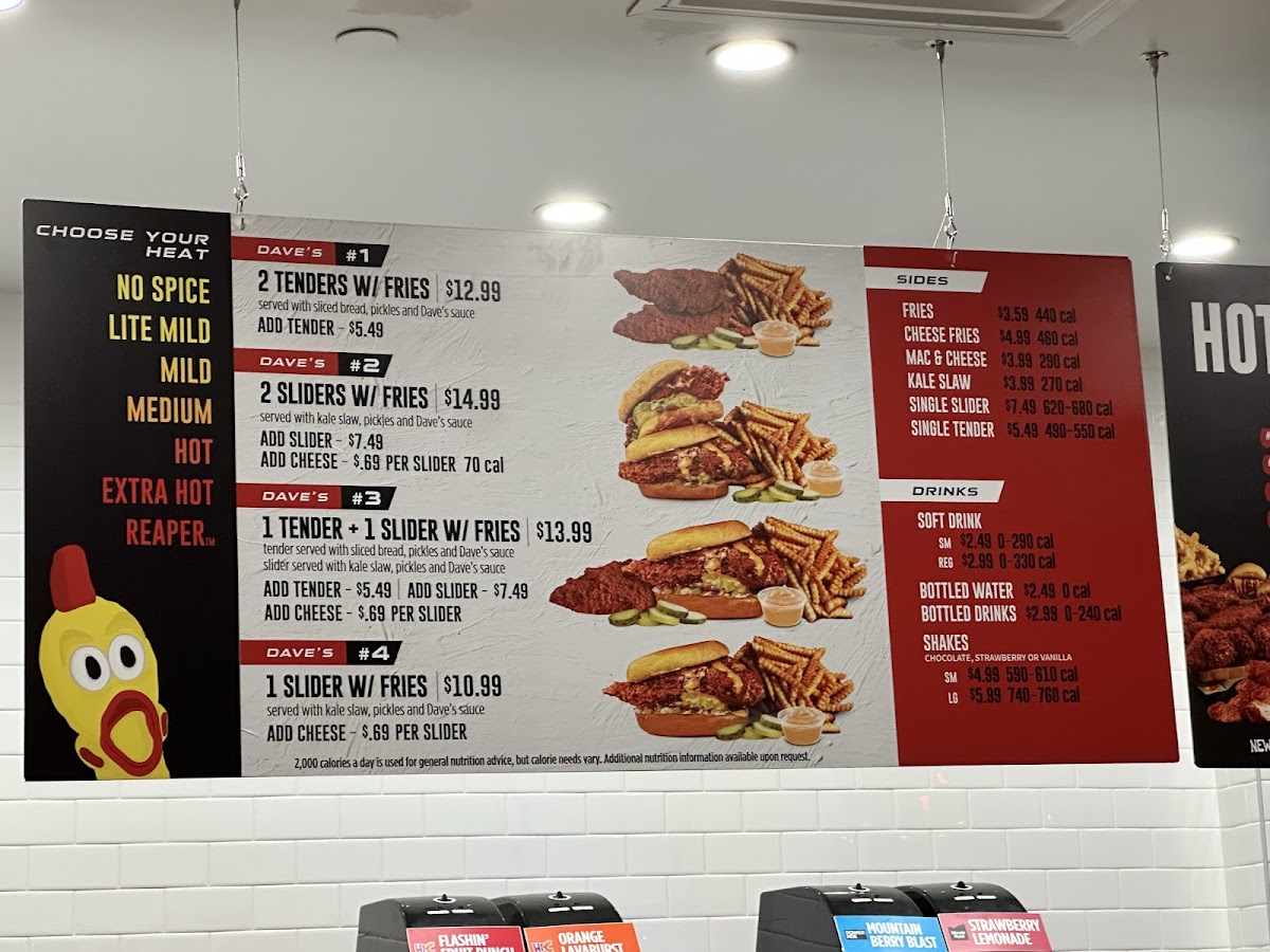Dave's Hot Chicken Photo Menu 9