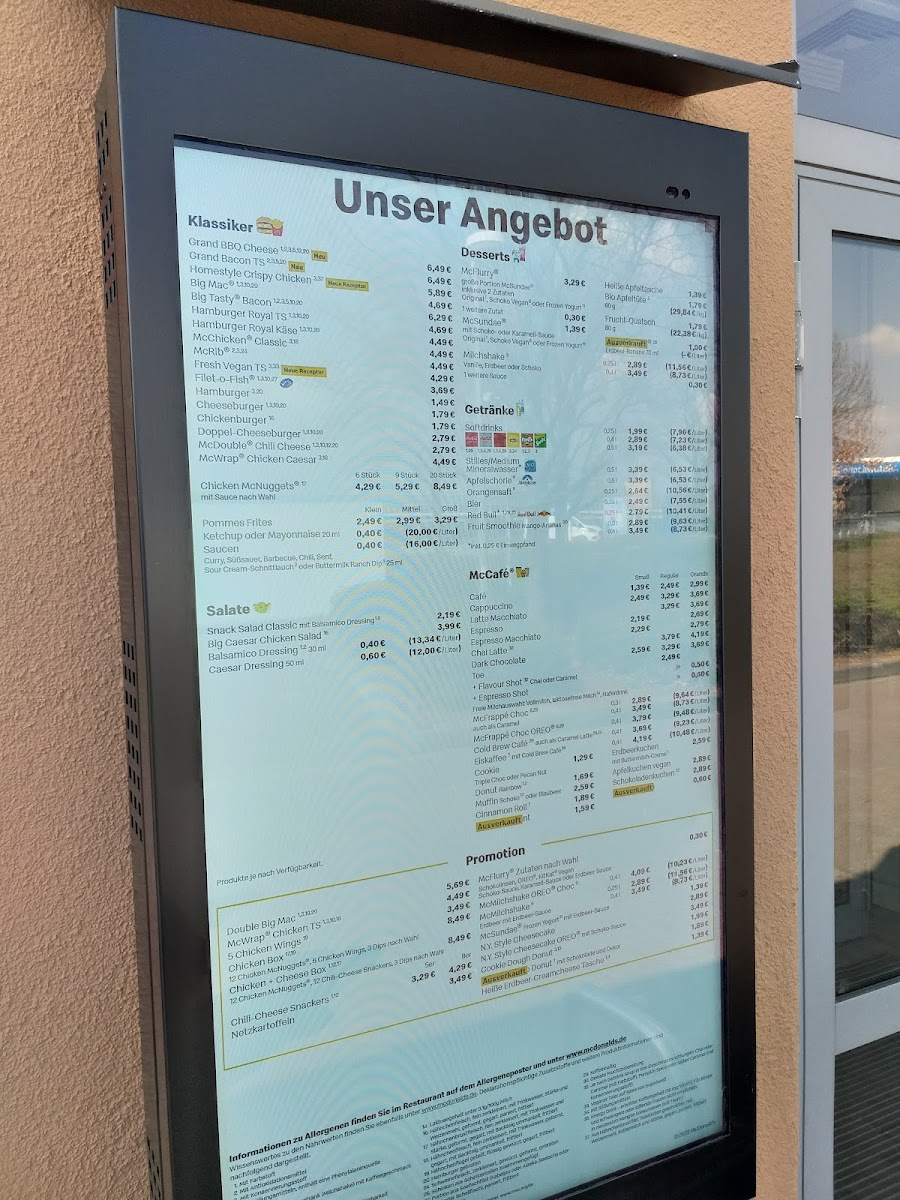 McDonald's Photo Menu 1