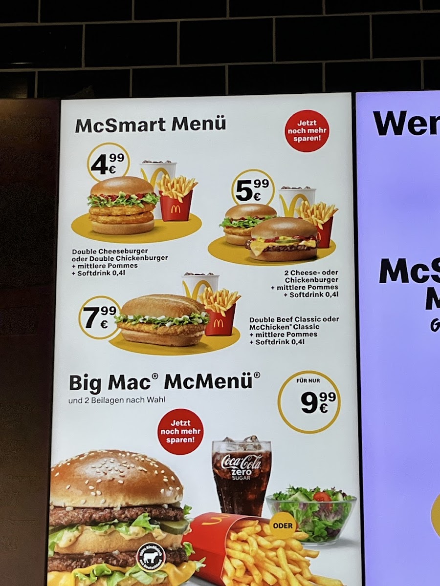 McDonald's Photo Menu 2