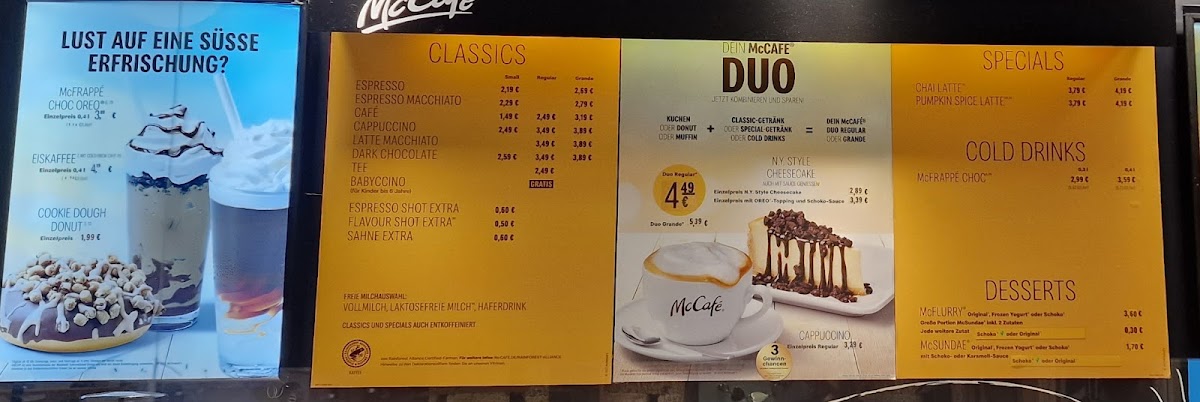 McDonald's Photo Menu 3
