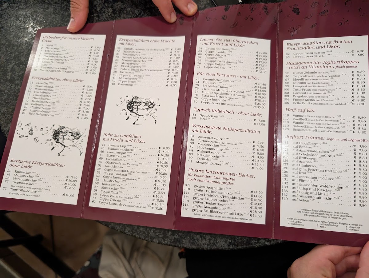 Eiscafé San Remo Photo Menu 1