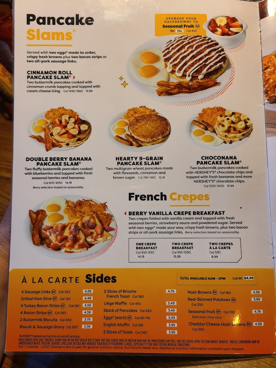 Denny's Photo Menu 3