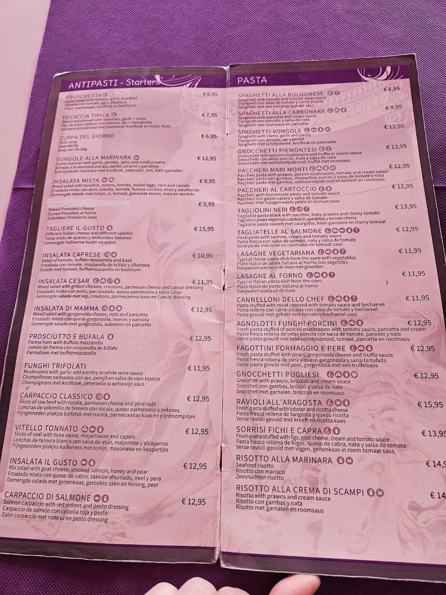 Il Gusto Photo Menu 3