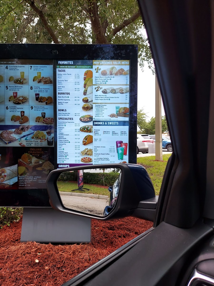 Taco Bell Photo Menu 1