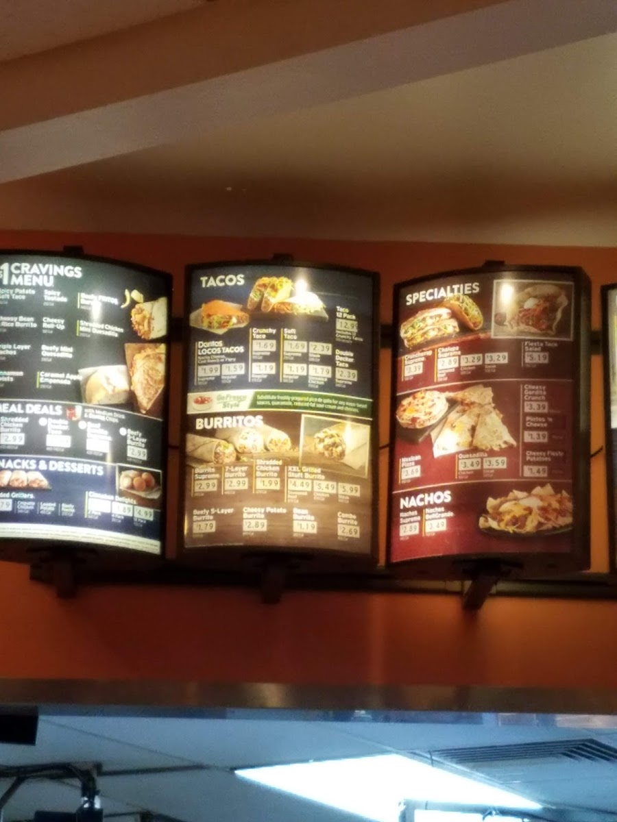 Taco Bell Photo Menu 5