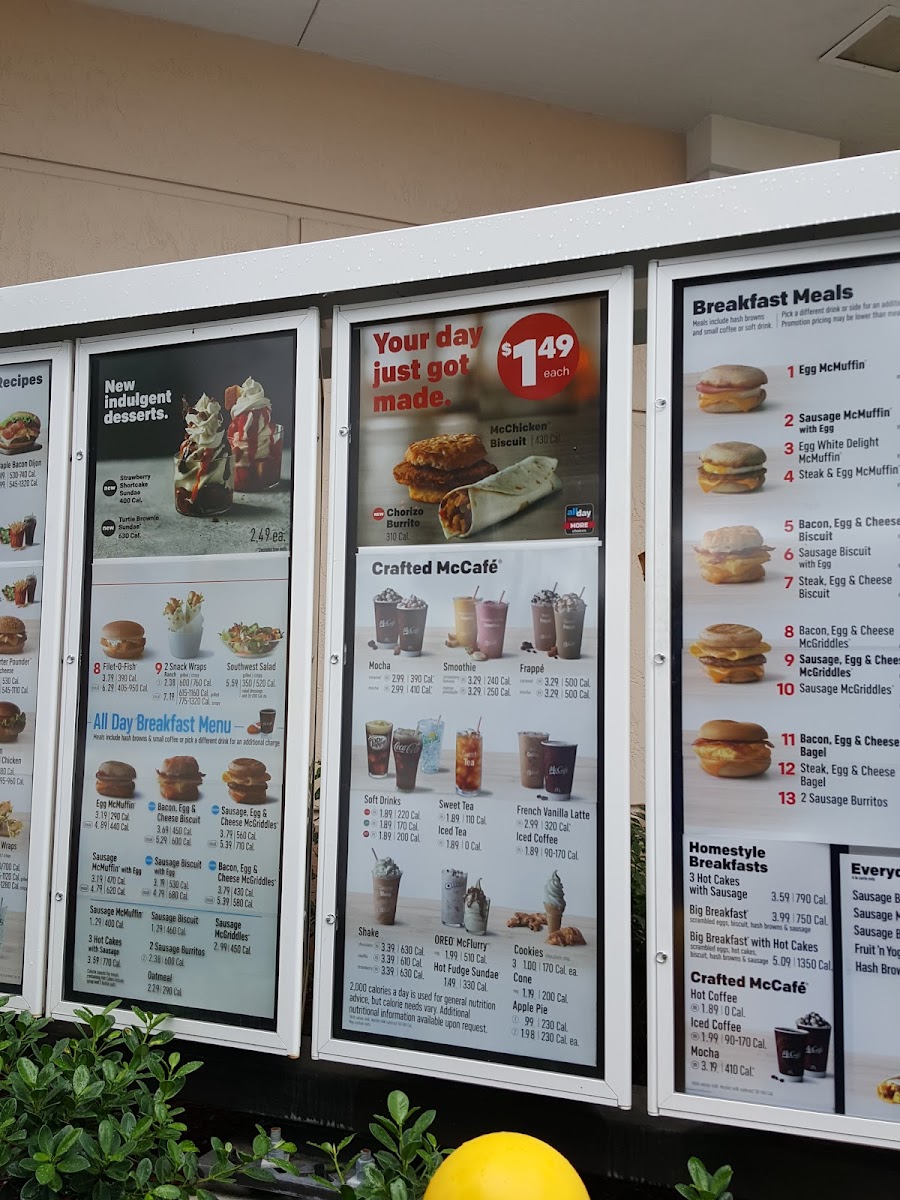 McDonald's Photo Menu 5