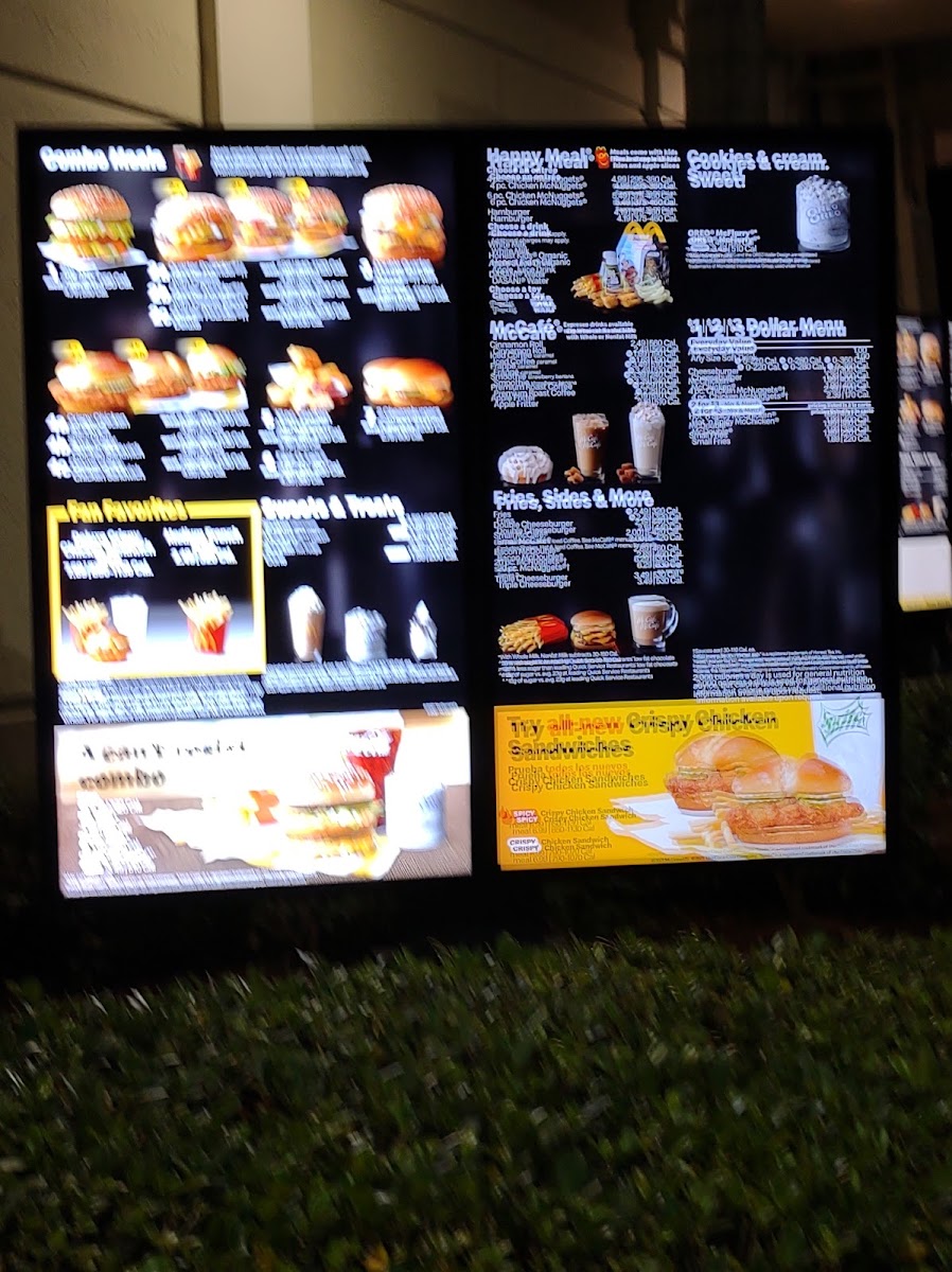 McDonald's Photo Menu 7