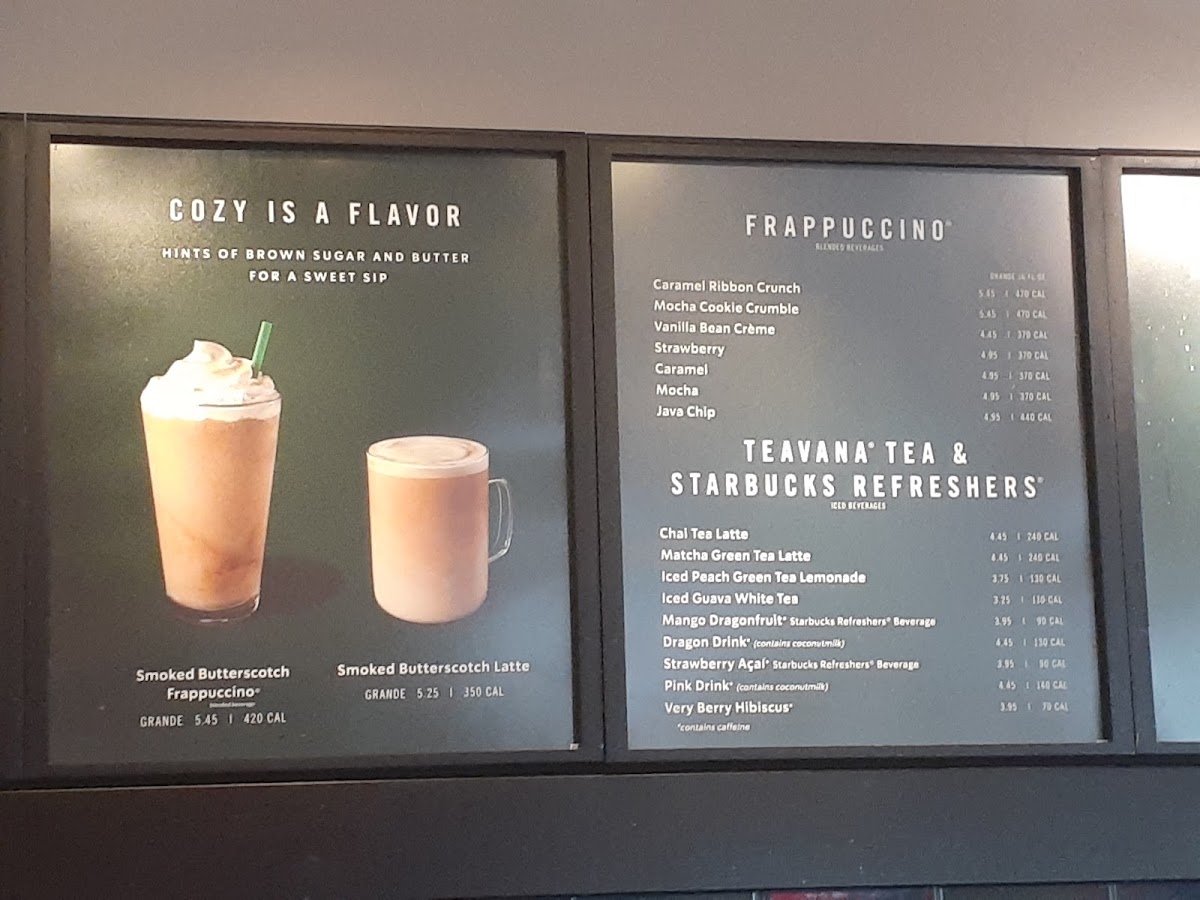 Starbucks Photo Menu 3