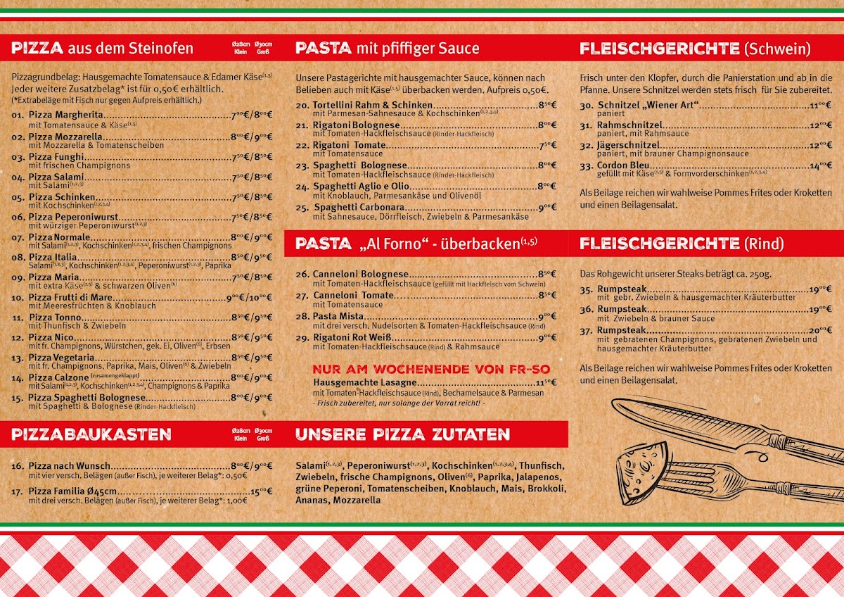 Da Nico Pizza è più Photo Menu 1