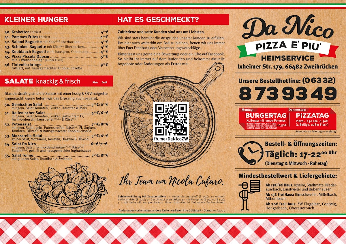 Da Nico Pizza è più Photo Menu 2
