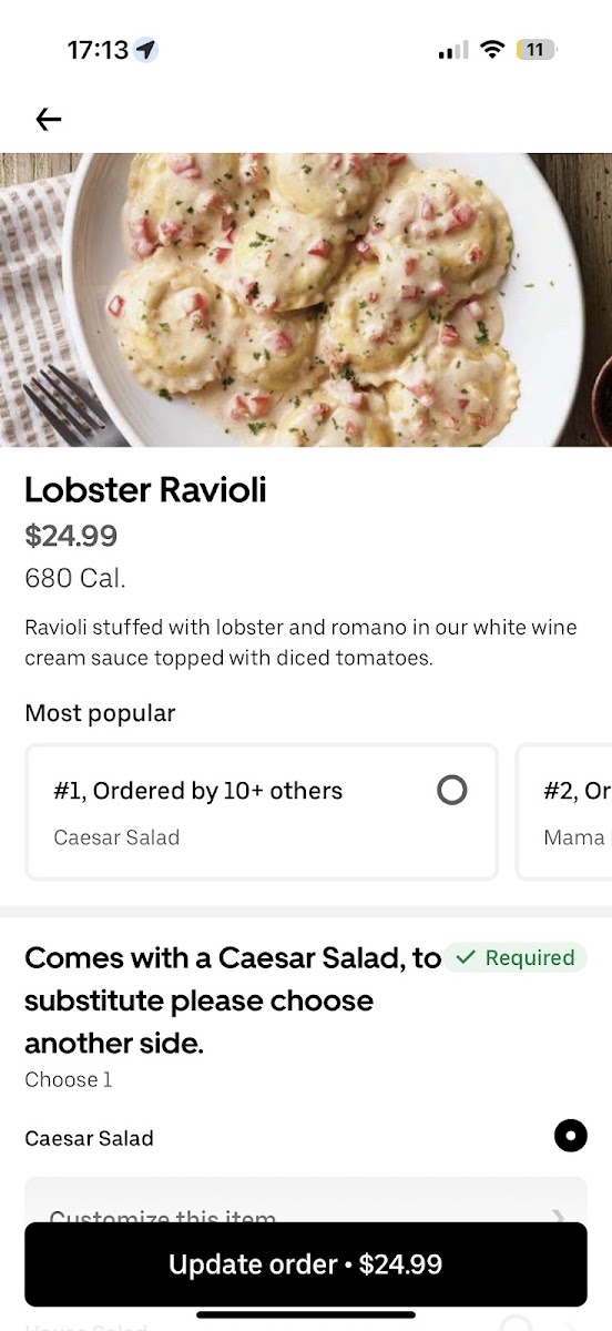 Carrabba's Italian Grill Photo Menu 7