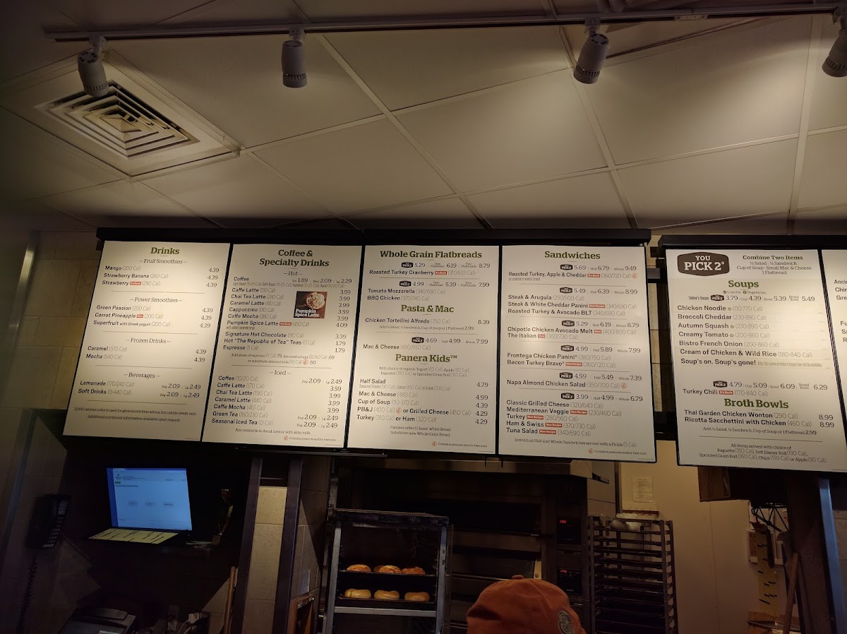 Panera Bread Photo Menu 2
