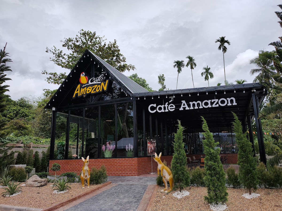 Café Amazon กลางเมืองหลังสวน
