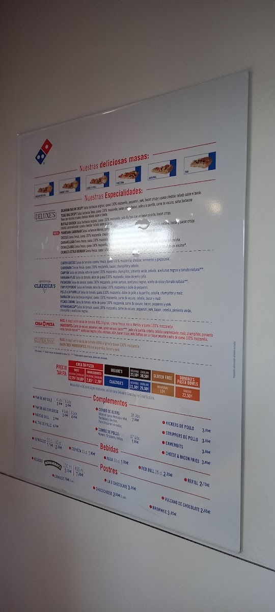 Domino's Pizza Photo Menu 4