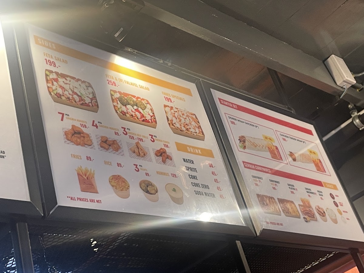 Berlin's Doner Kebab Photo Menu 6