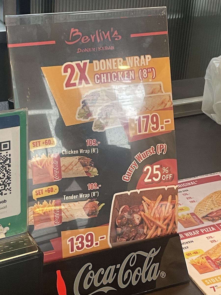 Berlin's Doner Kebab Photo Menu 7