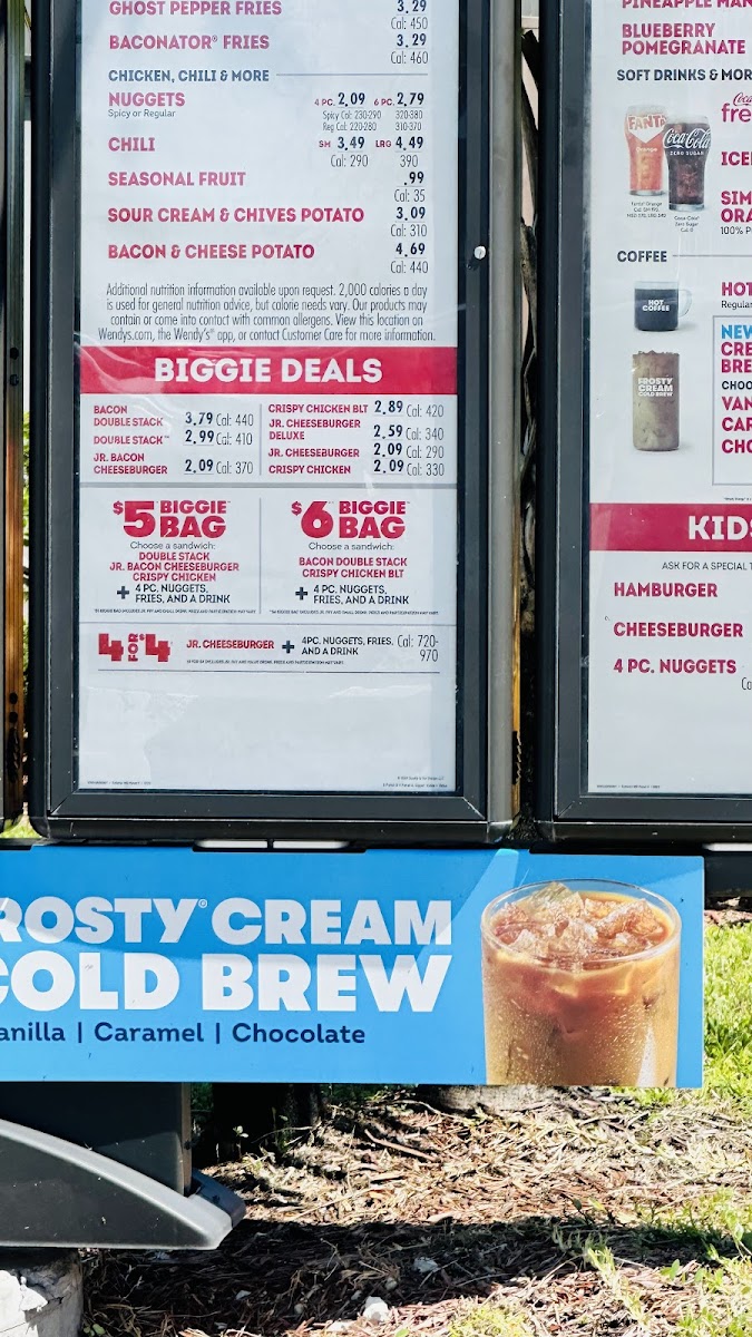 Wendy's Photo Menu 1